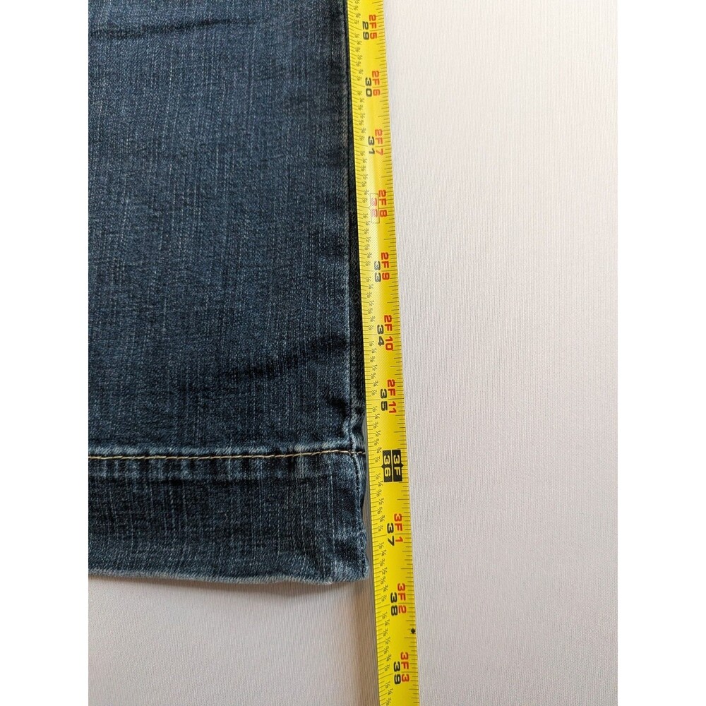 Wrangler Wide Leg Flare Jeans Womens Size 7 Cowgirl Rodeo Hippie Denim Pant - Picture 6 of 16